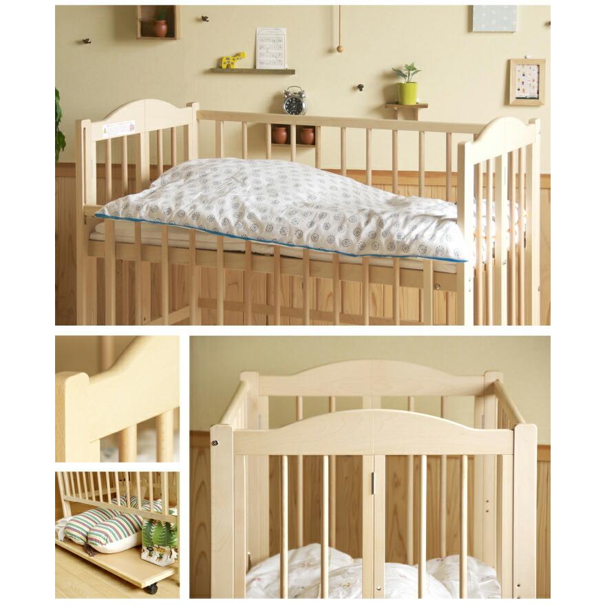 欠品中 10月中旬入荷予定】ベビーベッド ワンタッチ 折りたたみ式 石崎