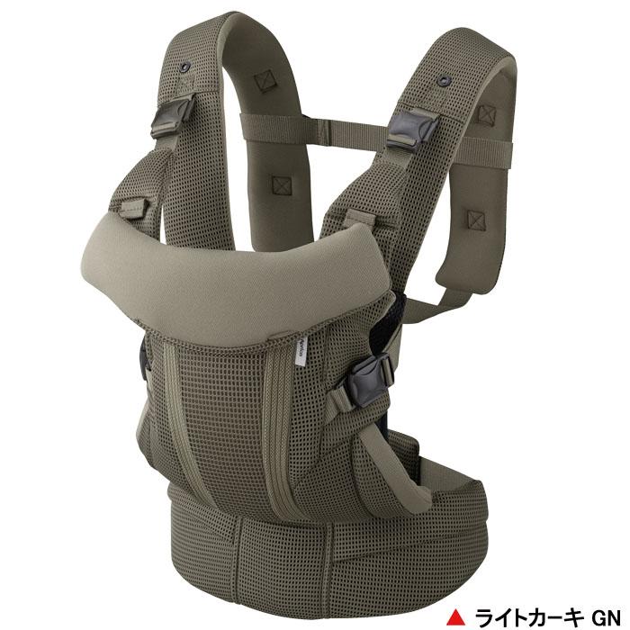 koala 抱っこひも アップリカ ラクリス ライトカーキ GN 新生児対応