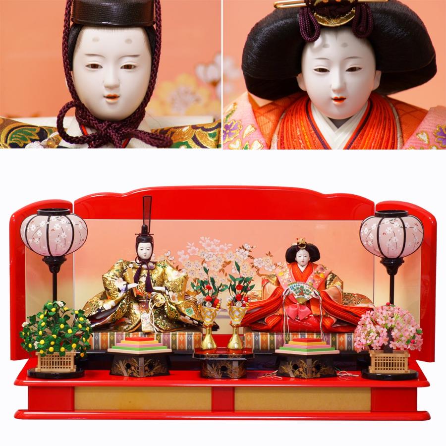 久月 久月の雛人形 よろこび雛 十番親王飾 2085 【店頭展示品特価 現品