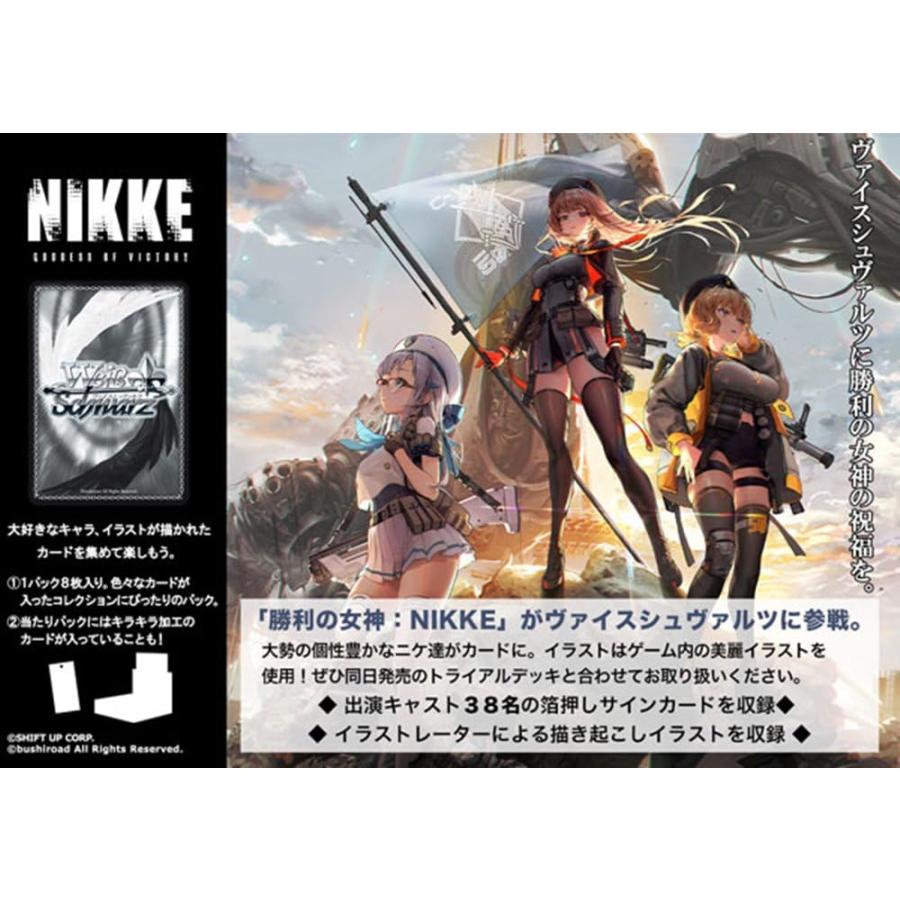 ヴァイスシュヴァルツ ブースターパック 勝利の女神 NIKKE BOX : World