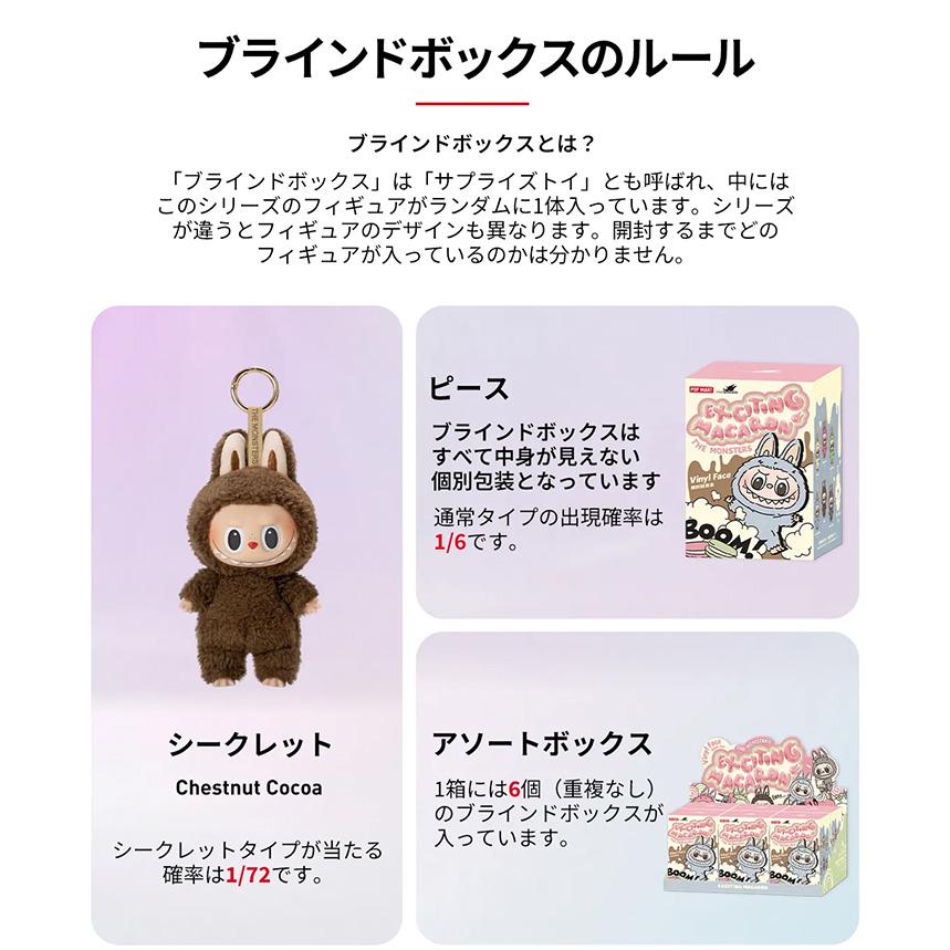正規品】ラブブ マカロン Labubu ぬいぐるみ アソート 単品