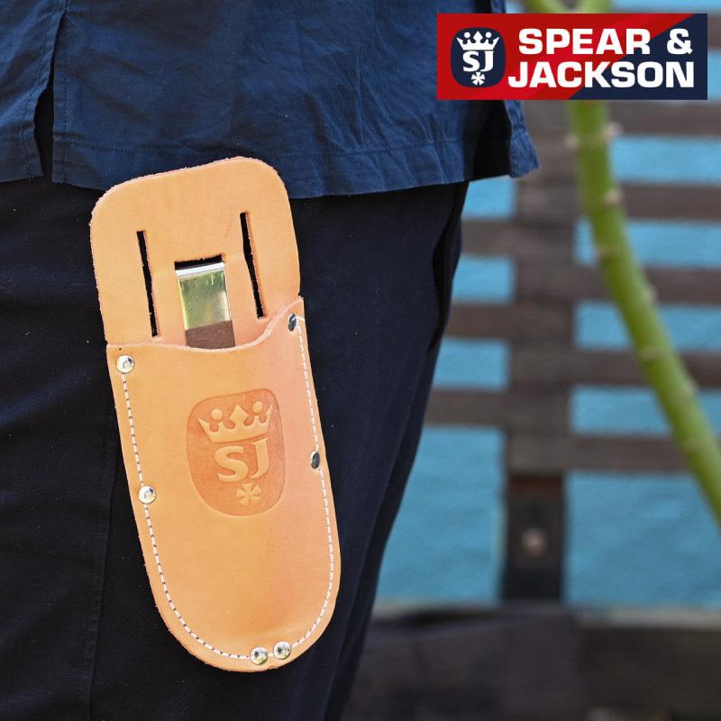 英国ブランド Spear＆Jackson レザー ホルスター 剪定はさみ用ケース