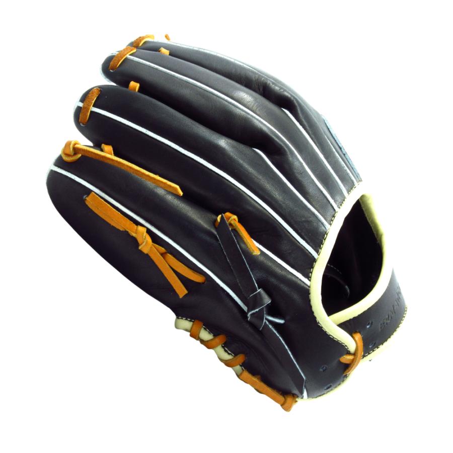 ATOMS 野球 アトムズ 軟式内野手用グラブ ACN-026 ブラック×Cブラウン