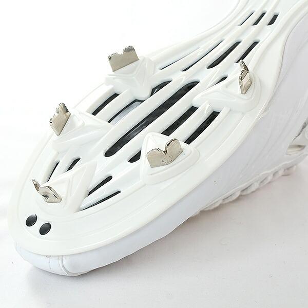 鴻江 交換往復送料無料 野球 スパイク 金具 白 デサント