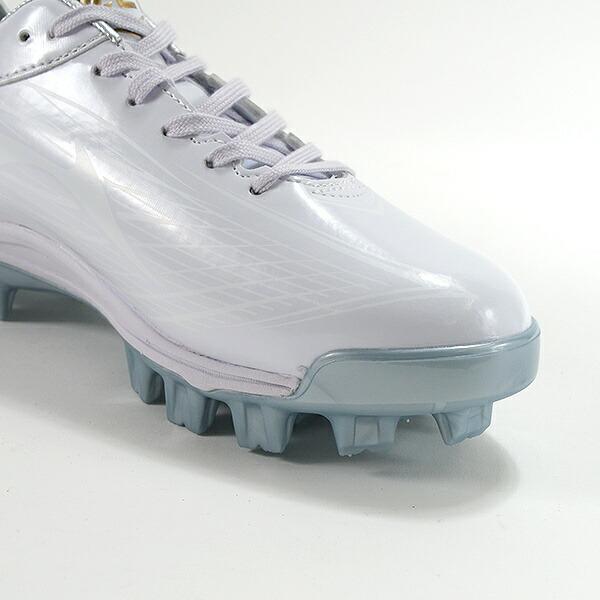 ゼット（ZETT） 交換無料 野球 スパイク ポイント 大人 白 ウイニング