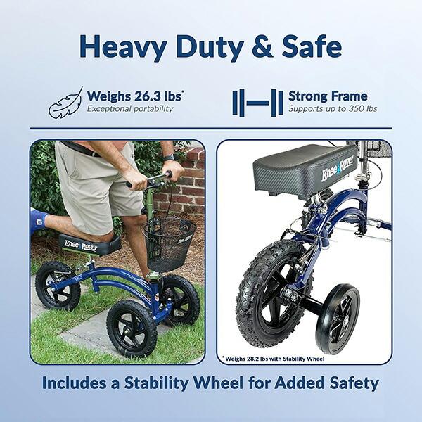 お取り寄せ/KneeRover オールテレーン ニー スクーター 歩行補助 ケガ