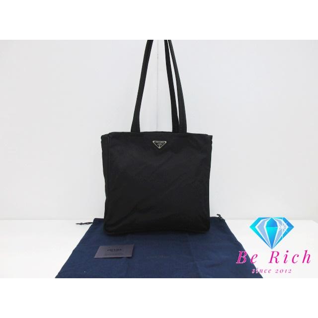 PRADA（プラダ） トートバッグ ポコノ ブラック 黒 ナイロン ロゴ
