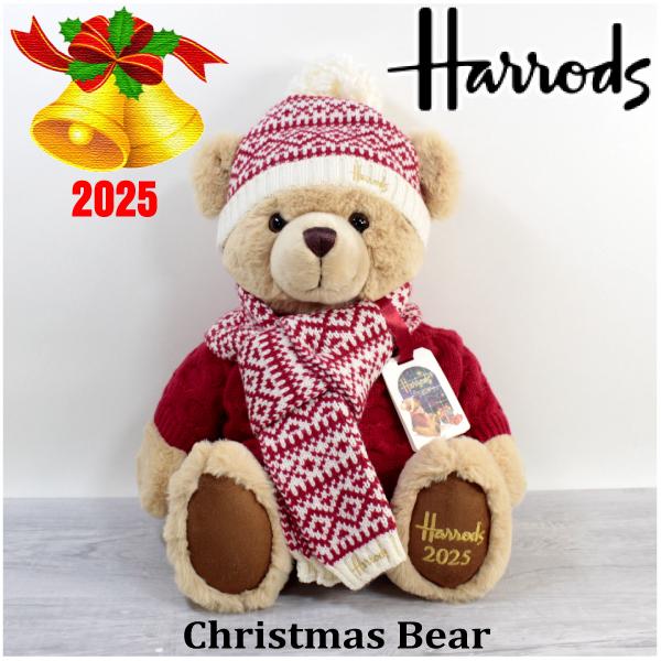 Harrods（ハロッズ） 2025年 正規品 クリスマスベア “アルフィー
