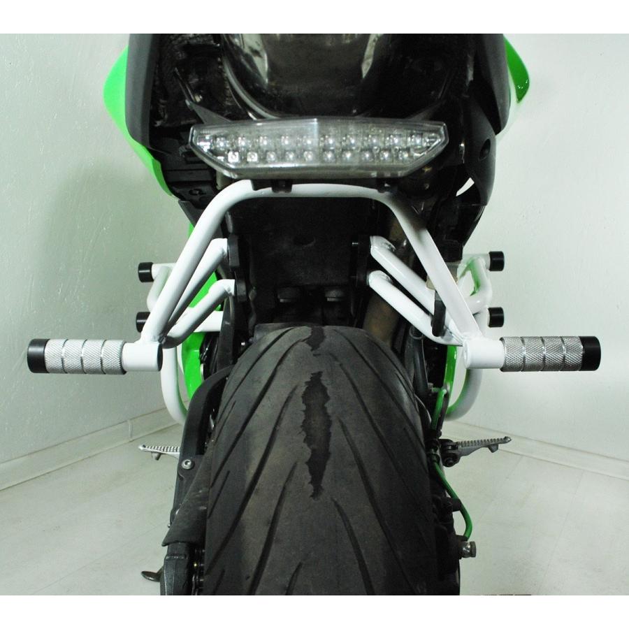 カワサキ ZX-6R 07-08 リア スタントケージ ガード CRAZY IRON [輸入