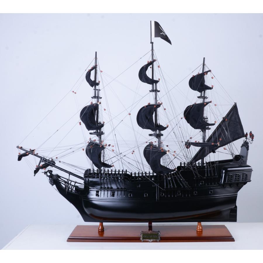 帆船模型 完成品 木製 カリビアンパイレーツ ブラックパール号 全長