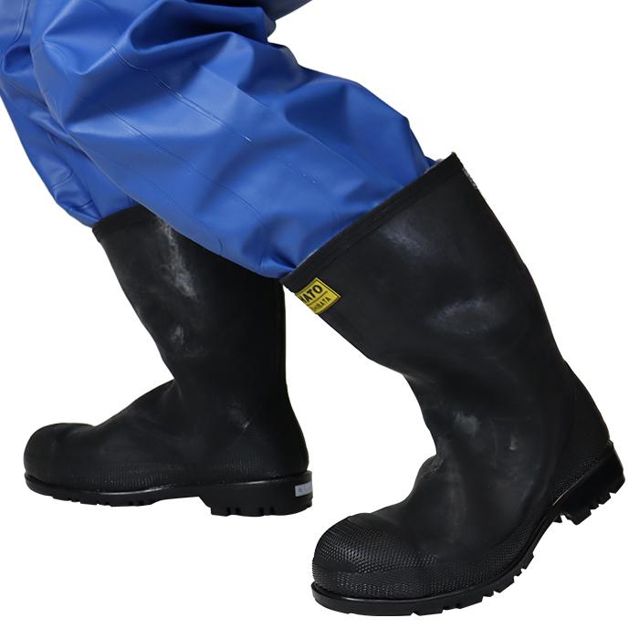 シバタ工業 防寒 長靴 パワフル3型 業務用 安全靴 先しん -30度対応