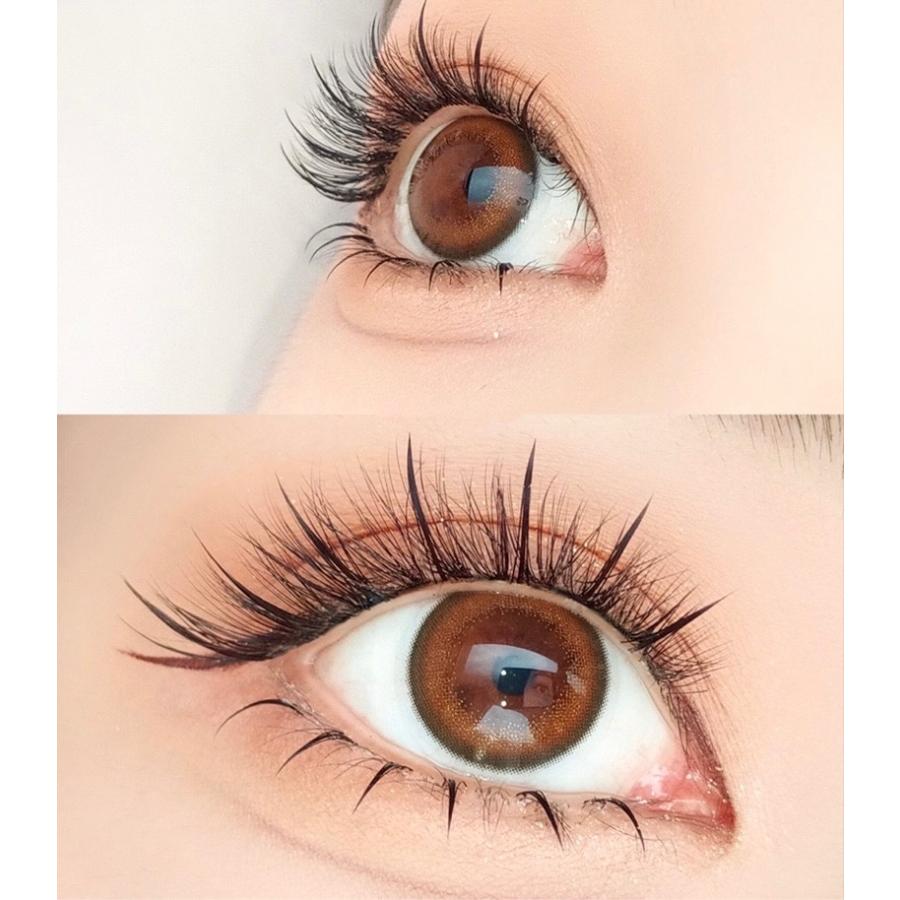 大容量 下まつ毛 専用 エクステ 5mm 6mm 7mm(400本)セット 部分用