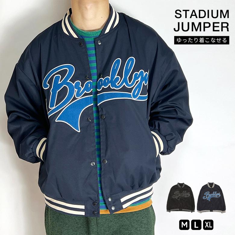 BEATJIVE（ビートジャイブ） スタジャン フェルト刺繍 スタジアム