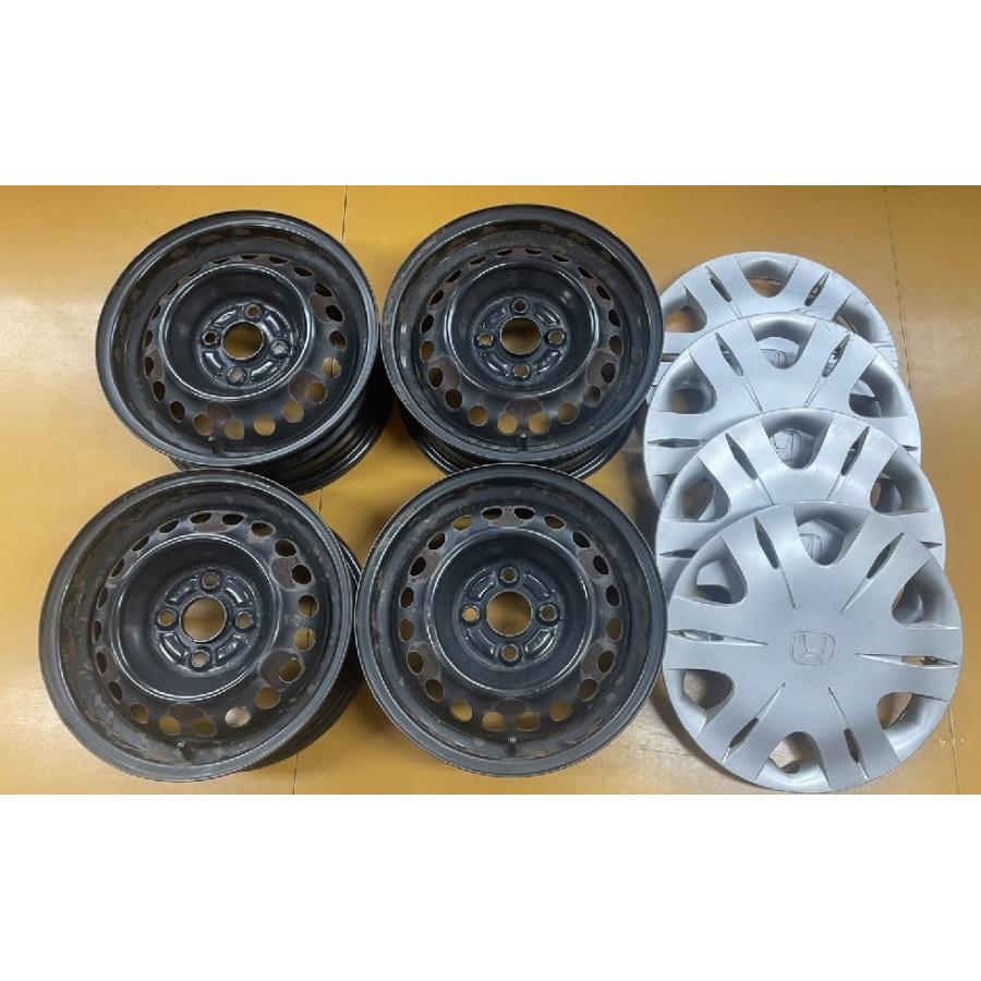 バ*ん様 ホンダ純正 14インチ 鉄ホイール 鉄ちん 4本 バ*ん様 ホンダ