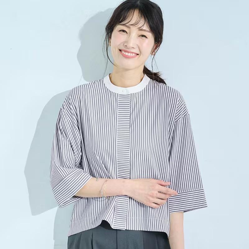 ベルメゾン（BELLE MAISON） シャツ トップス レディース 女性 シワに