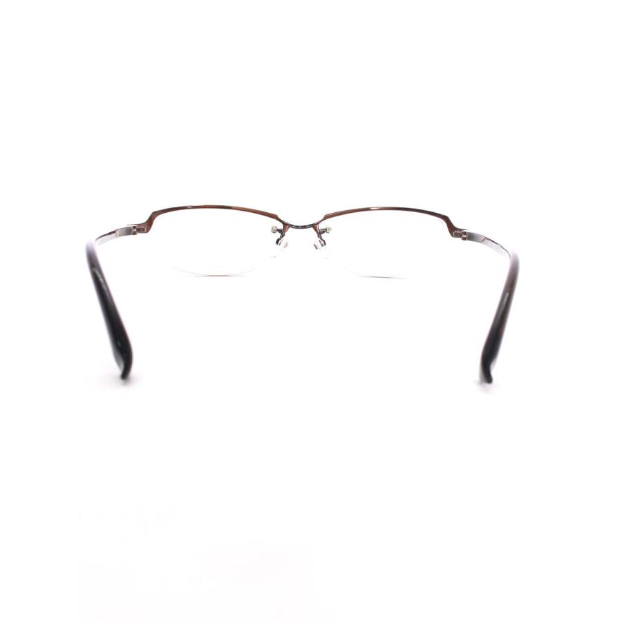 999.9（フォーナインズ） メガネ スクエア ハーフリム : ブランド