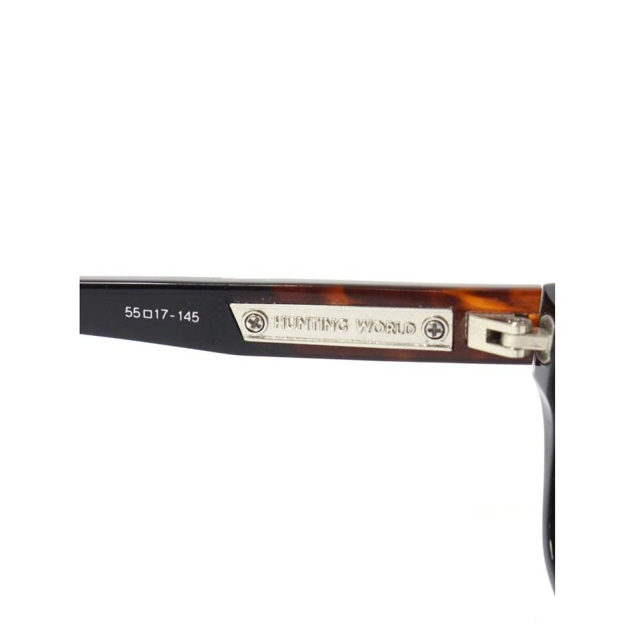 ハンティングワールド HTW-012 メガネ ブラック セルフレーム フルリム