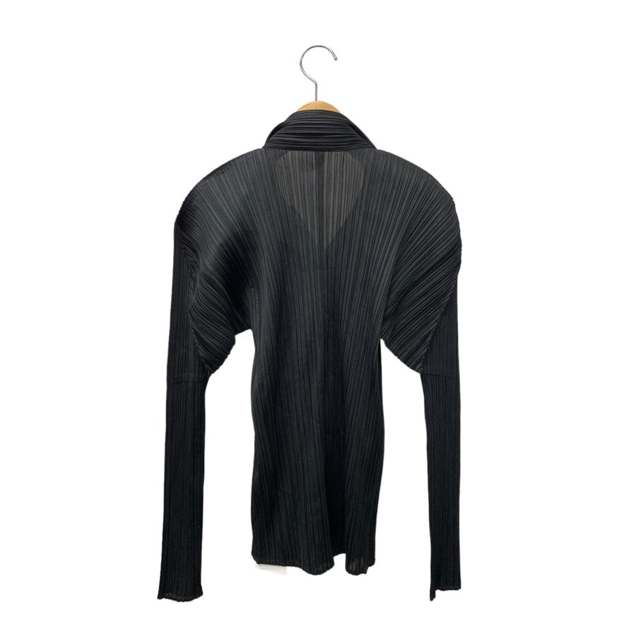 プリーツプリーズイッセイミヤケ PP05-JJ001 4 ブラック プリーツ 長袖