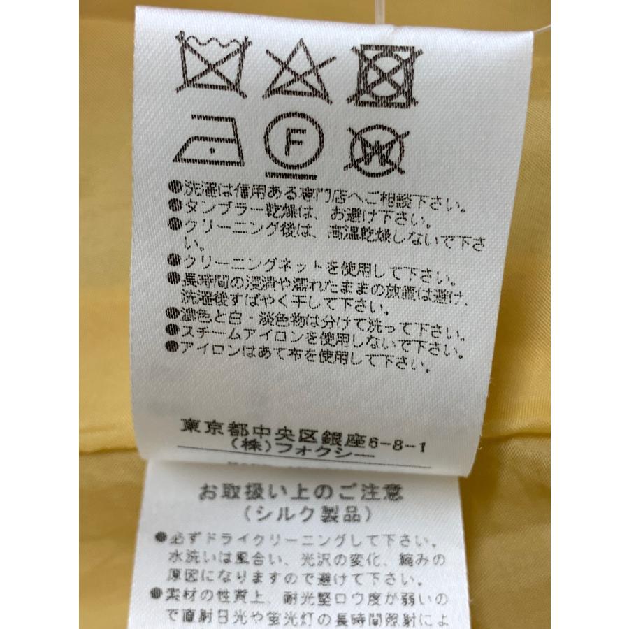 フォクシーブティック 39514 ワンピース ドレス 40 イエロー