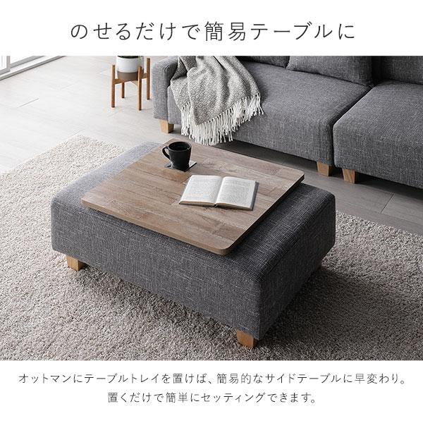 RASIK（ラシク） テーブルトレイ 単品 幅55×奥行55×高さ1.8cm 角丸加工