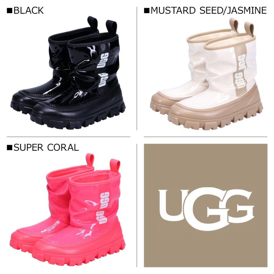 UGG（アグ） レインブーツ 長靴 クラシック ブレラ ミニ キッズ 厚底