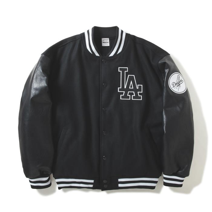 FANATICS MLB LOS ANGELES DODGERS STADIUM JACKET(BLACK