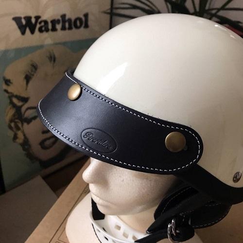 本革 500TX ショーティー ヘルメット レザーバイザー ビンテージ