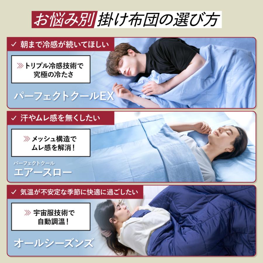 ブレインスリープ ムレない布団 コンフォーター パーフェクト クール