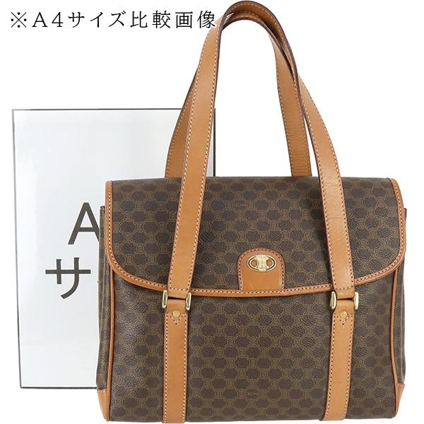 CELINE（セリーヌ） ハンドバッグ ショルダーバッグ マカダム ブラウン