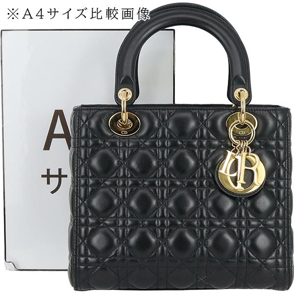 Lady Dior ディオール レディディオール ミディアム ハンドバッグ