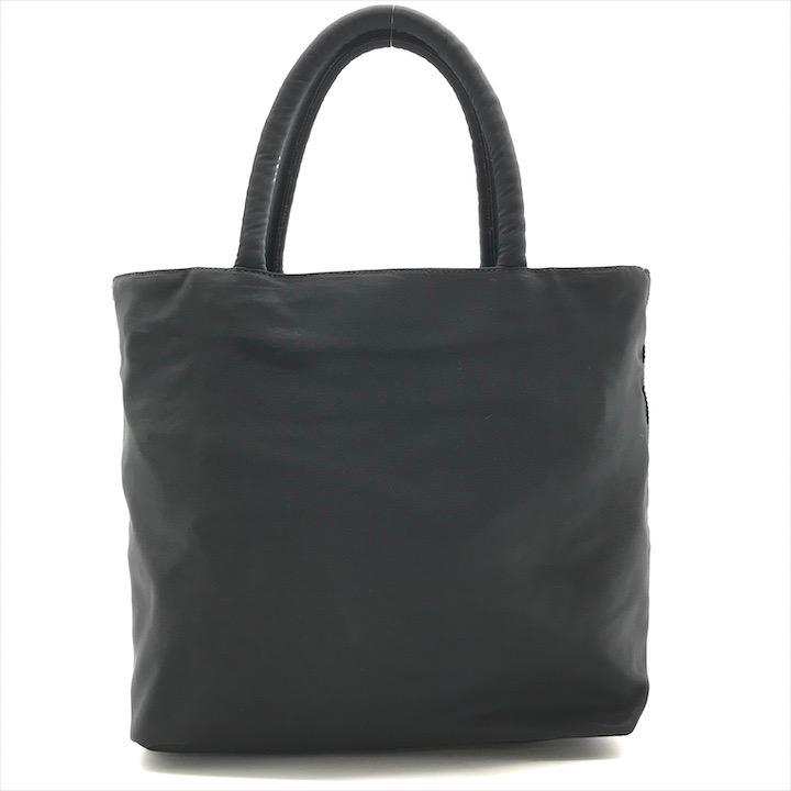 良品 PRADA プラダ 三角ロゴ プレート ナイロン テスート ミニ ハンド