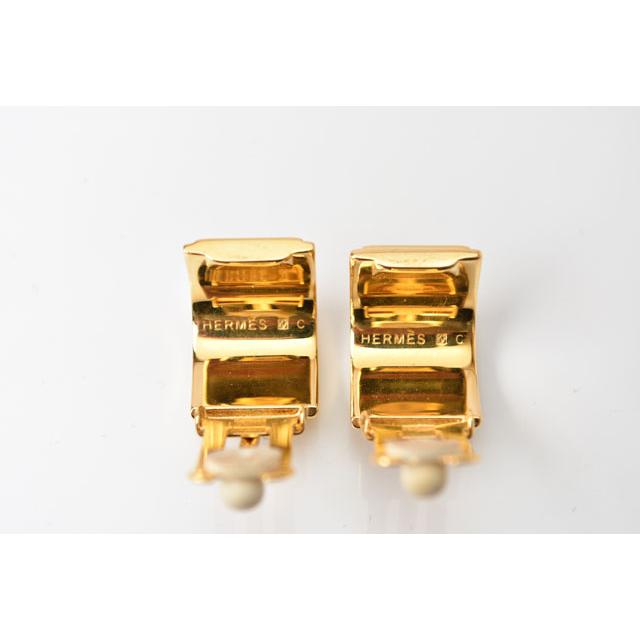 HERMES（エルメス） イヤリング エマイユ 七宝焼 フラワーモチーフ