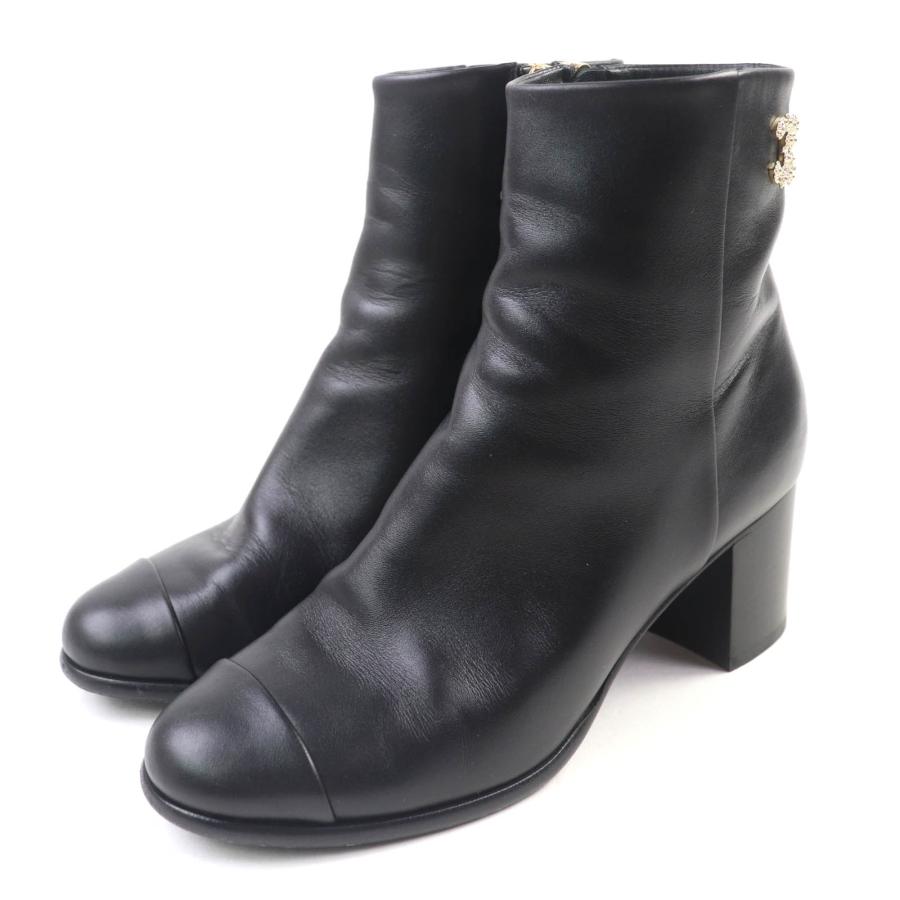 CHANEL（シャネル） 美品☆CHANEL G36307 ココマーク金具付 サイドZIP