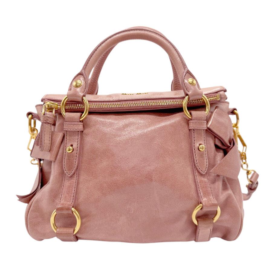 miu miu（ミュウミュウ） ハンドバッグ ショルダーバッグ レザー