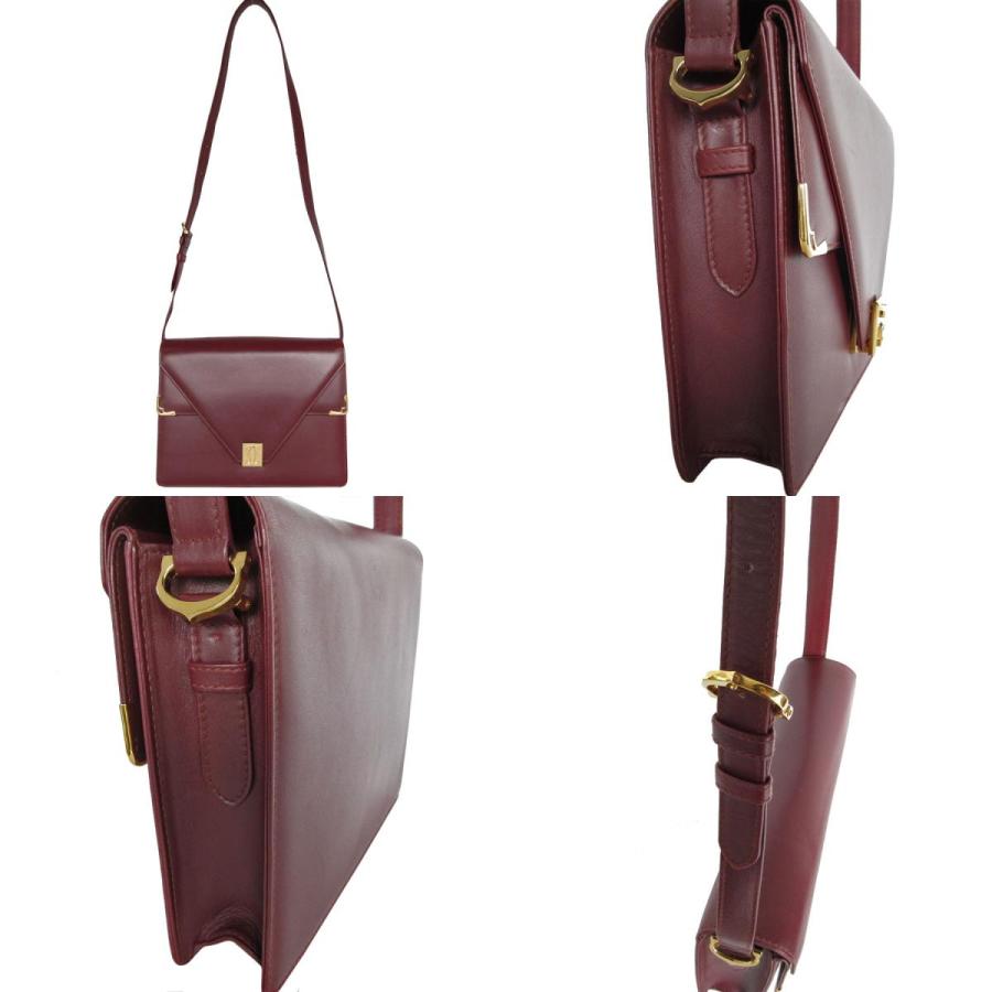 Cartier（カルティエ） ショルダーバッグ マストライン レザー