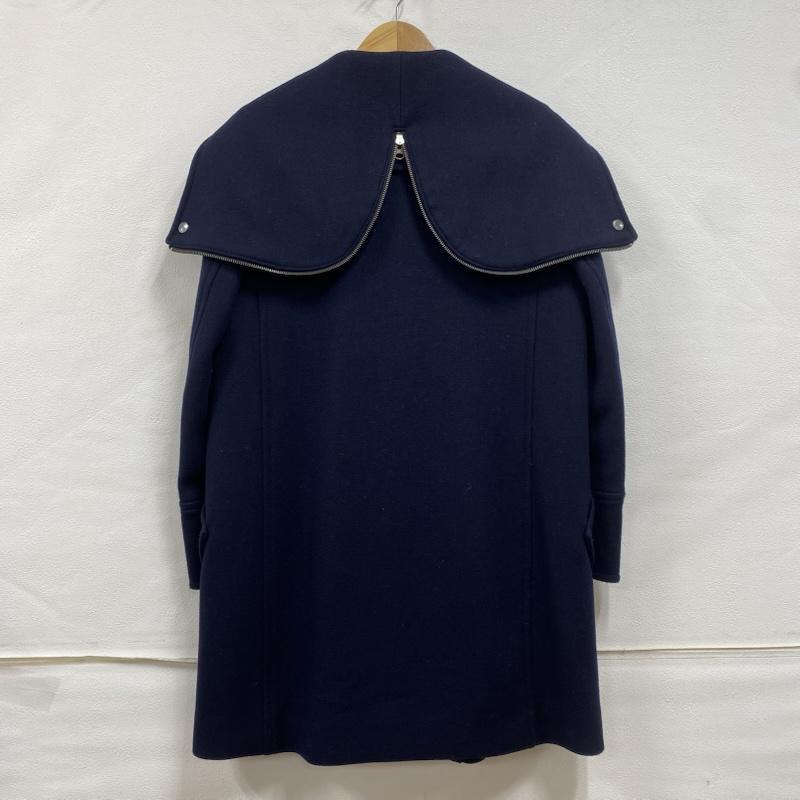 バーニーズ ニューヨーク セーラーカラー ダッフルコート ウール 40