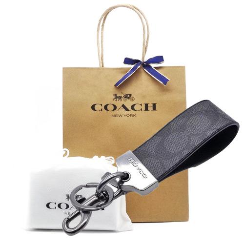 COACH（コーチ） キーホルダー キーリング 新作 新品 シグネチャー
