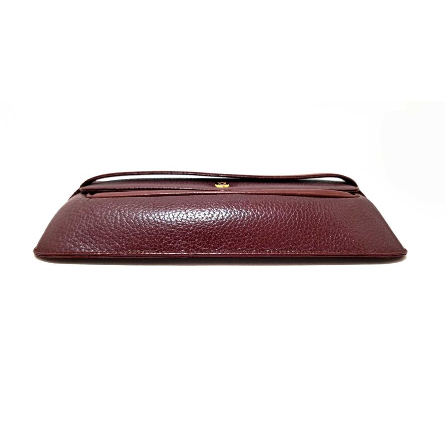 Cartier（カルティエ） マスト セカンドバッグ クラッチバッグ 型押し