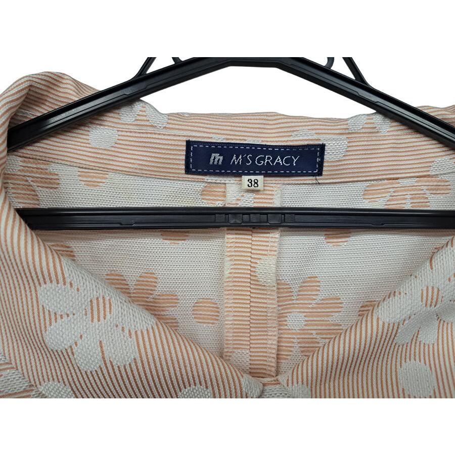 M'S GRACY（エムズグレイシー） ワンピース ジュエルボタン ビジュー