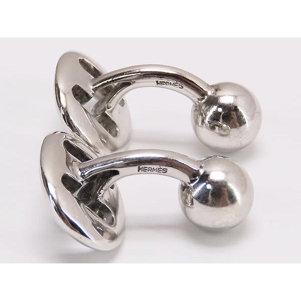 HERMES（エルメス） 美品 HERMES Hロゴ カフス カフスボタン