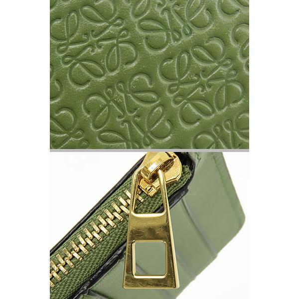 超美品 ロエベ LOEWE リピートアナグラム コイン カードホルダー