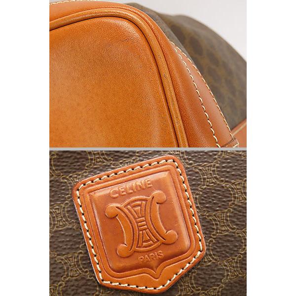 CELINE（セリーヌ） 美品 ヴィンテージ マカダム バケツ 巾着型