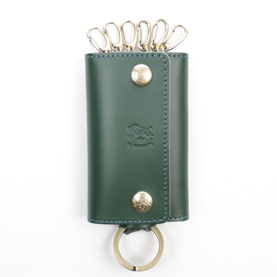 IL BISONTE（イルビゾンテ） キーケース 6連 キーリング付き