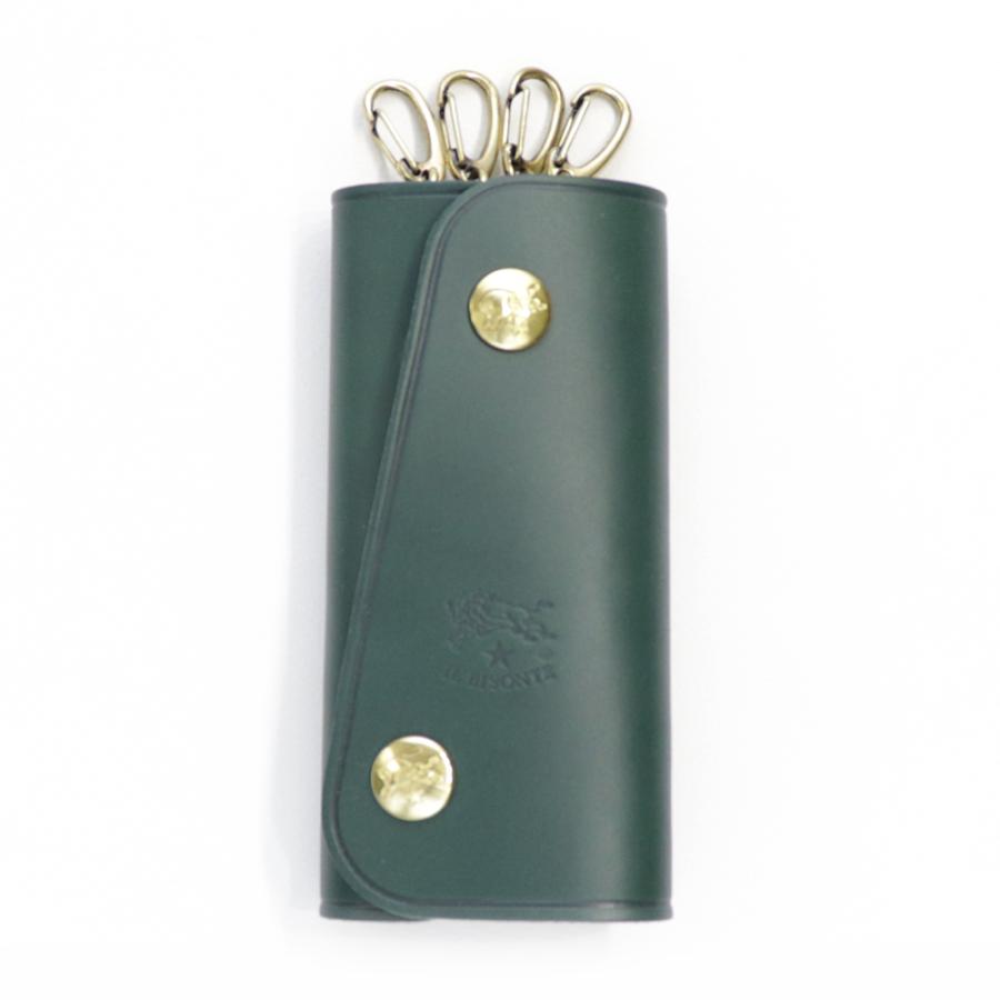IL BISONTE（イルビゾンテ） キーケース 4連 ヴェルデ グリーン 緑