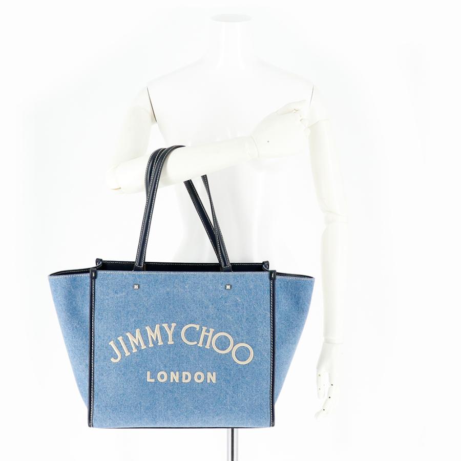 JIMMY CHOO（ジミーチュウ） バッグ VARENNE TOTE BAG WASHED DENIM W