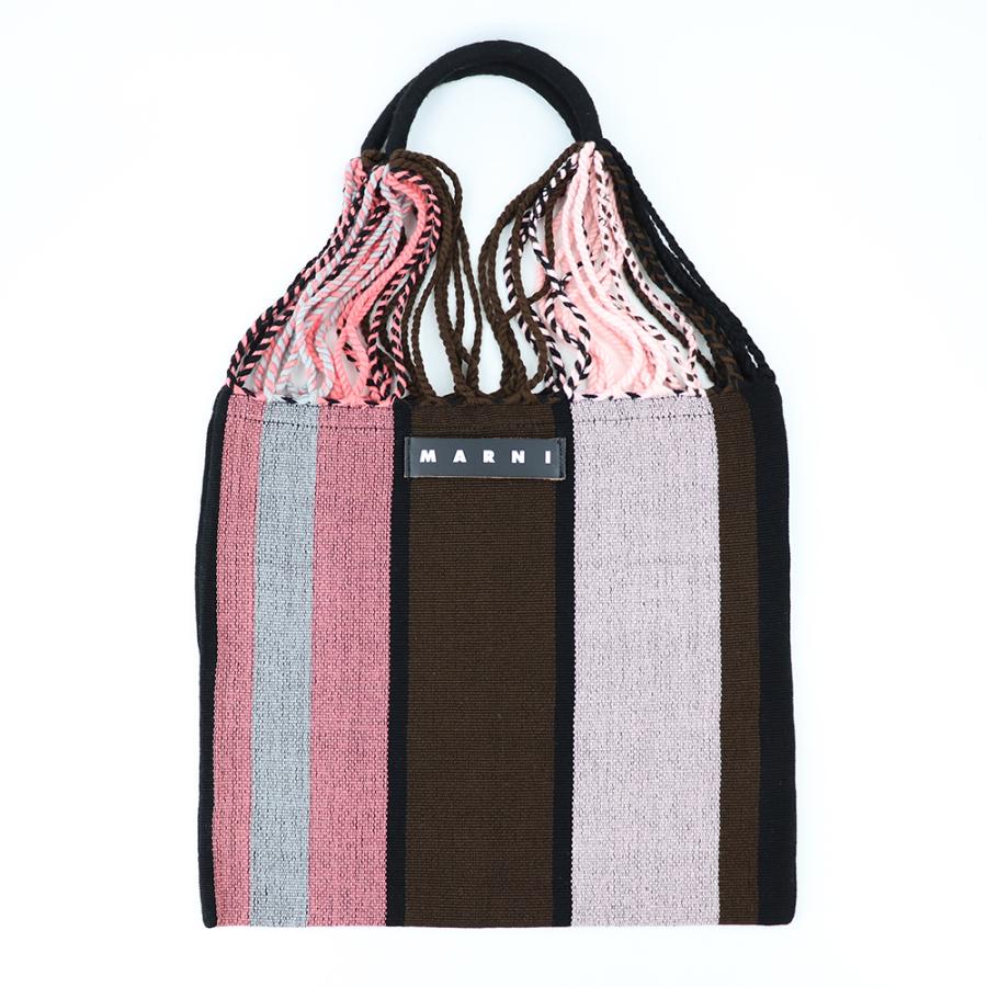 MARNI（マルニ） マルニフラワーカフェ ハンモックバッグ ストライプ