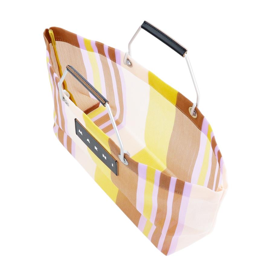 MARNI（マルニ） マルニフラワーカフェ トートバッグ ストライプバッグ