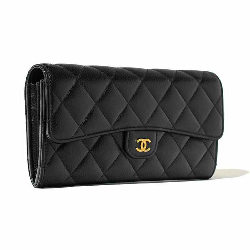 CHANEL（シャネル） 長財布 クラシックフラップウォレット マトラッセ