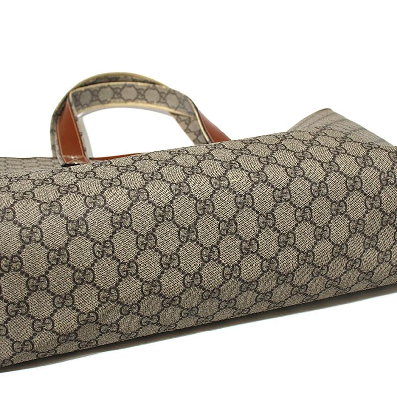 GUCCI（グッチ） トートバッグ GGスプリーム GG柄 シェリーライン