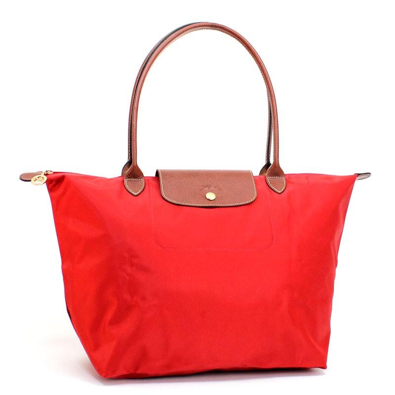 LONGCHAMP（ロンシャン） トートバッグ L トマト レッド ル・プリ